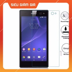 Kính Cường Lực Sony C3- C4- C5- C6 - M4 -M5- T2 - T3 - T2 Ultral (tặng giấy lau).