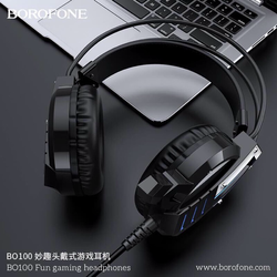 .: GIÁ TẠI KHO :. Tai nghe chụp tai gaming Borofone BO100 chính hãng