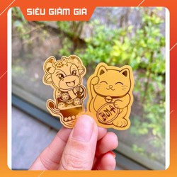 Mèo Thần Tài Chiêu Tài Lộc, Để Điện Thoại, Để Trong Ví, Để Trên Bàn Thờ Thần Tài