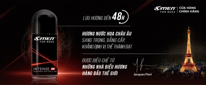 Combo Trọn bộ X-Men For Boss - Hương Intense