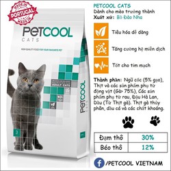 THỨC ĂN PET COOL CAT TÚI CHIẾT