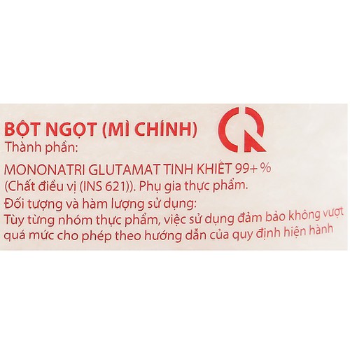Bột ngọt (mì chính) Ajinomoto gói 1kg cho món ăn thêm ngon