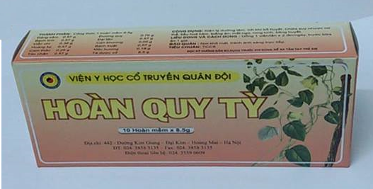 Hoàn quy tỳ - Viện YHCT Quân đội