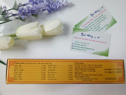 thuốc bổ tâm viện yhct quân đội