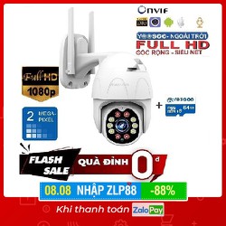 Camera Wifi YooSee Xoay 360 độ PTZ - Full HD 1080P Tặng Thẻ 64G