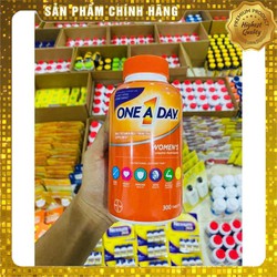 Viên uống One a Day Women - Bổ Sung Vitamin và Khoáng Chất Dành Cho Nữ Giới Dưới 50 Tuổi - 300 Viên Viên uống One a Day Women - Bổ Sung Vitamin và Khoáng Chất Dành Cho Nữ Giới Dưới 50 Tuổi - 300 Viên