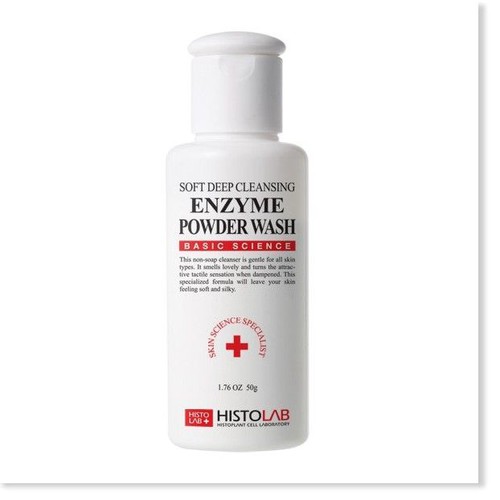 Sữa rửa mặt tẩy tế bào chết dạng bột Enzyme Powder Wash 50g Histolab chính hãng Hàn Quốc