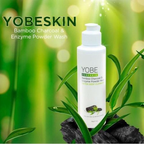 Bột Rửa Mặt Thải Độc Da Enzym và Than Tre Hoạt Tính Yobe skin Hàn Quốc