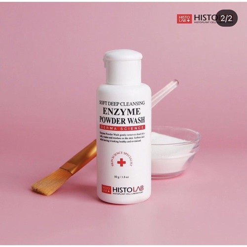 Sữa rửa mặt tẩy tế bào chết dạng bột Enzyme Powder Wash 50g Histolab chính hãng Hàn Quốc