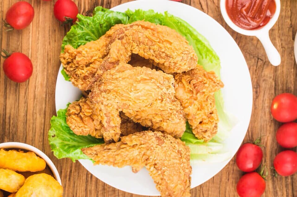 Q8 Cánh gà đùi gà rán giống kfc đồ ăn nhanh q8