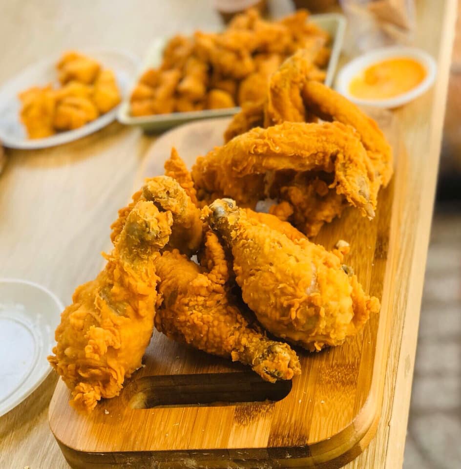 Q8 Cánh gà đùi gà rán giống kfc đồ ăn nhanh q8