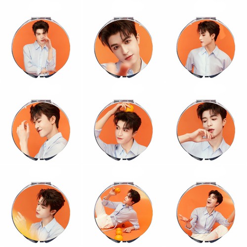 Gương tròn IN HÌNH Patrick INTO1 Sáng tạo doanh bỏ túi cầm tay 2 mặt dễ thương tiện lợi quà tặng độc đáo