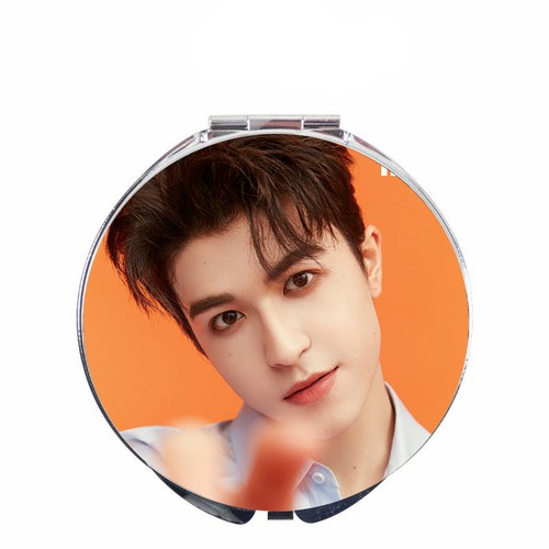 Gương tròn IN HÌNH Patrick INTO1 Sáng tạo doanh bỏ túi cầm tay 2 mặt dễ thương tiện lợi quà tặng độc đáo