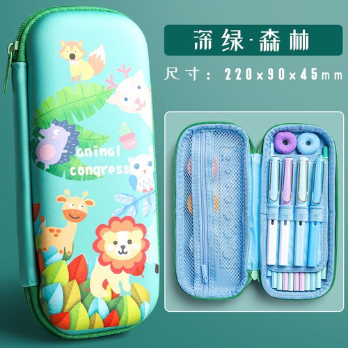 Bóp viết, hộp đựng bút dây kéo họa tiết xinh xắn