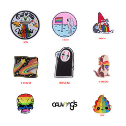 Miếng Patch ủi thêu quần áo màu cầu vồng - stiker LGBT Miếng Patch ủi thêu quần áo màu cầu vồng - stiker LGBT