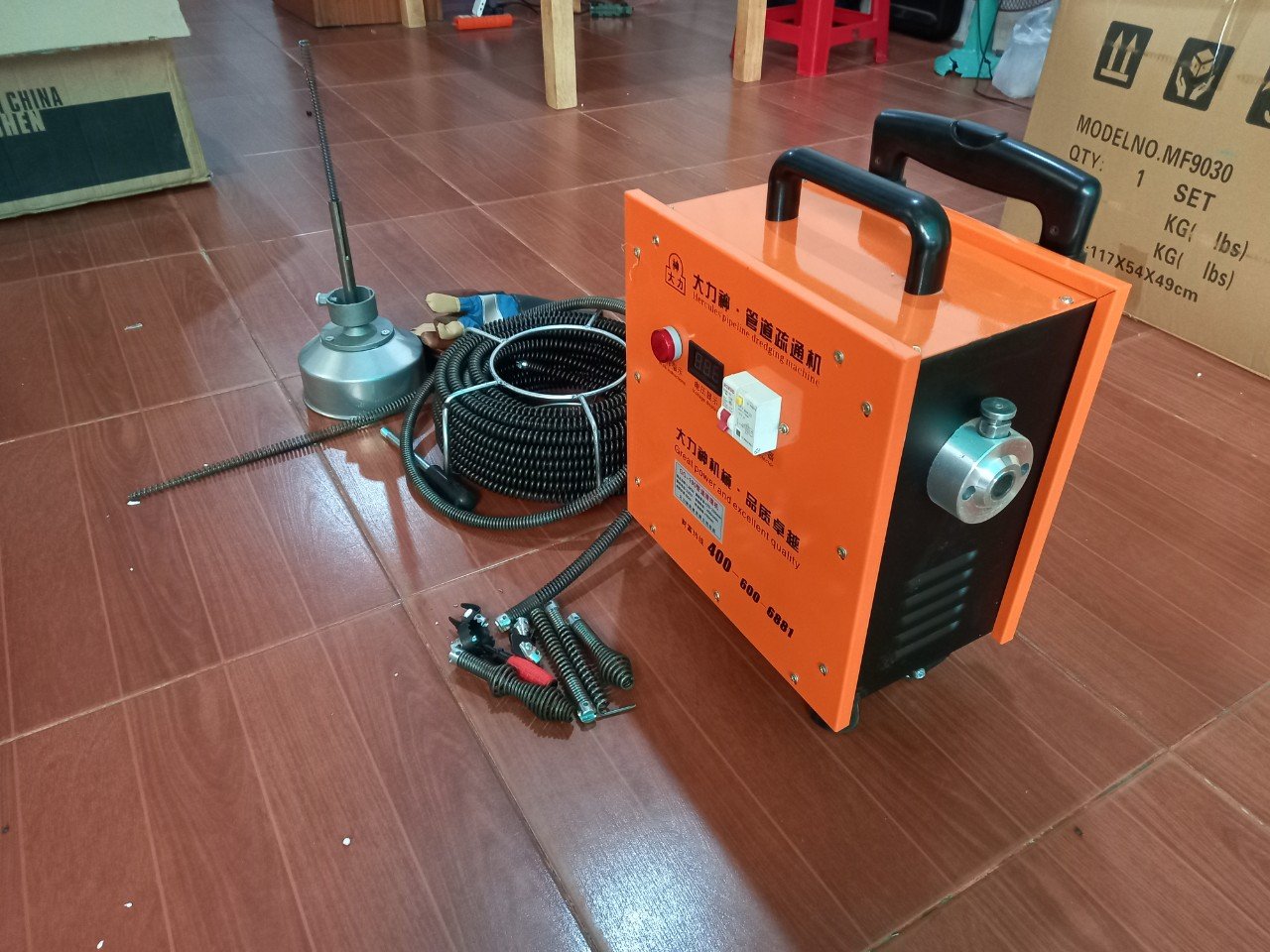 Hình ảnh Máy thông tắc cống GQ 190 - 1800w