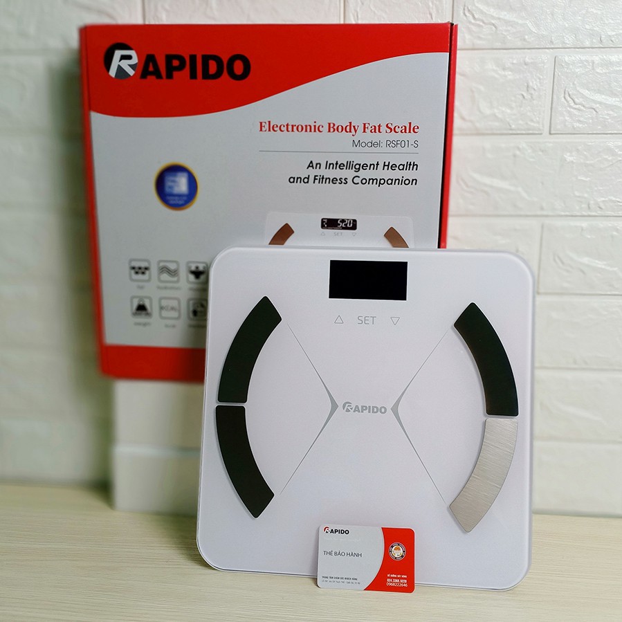 Cân sức khỏe và phân tích các chỉ số cơ thể rapido | Cân sức khỏe |