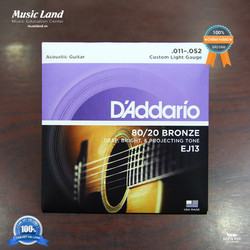 Dây đàn Guitar Acoustic D-Addario EJ13 – Chính Hãng – EJ13