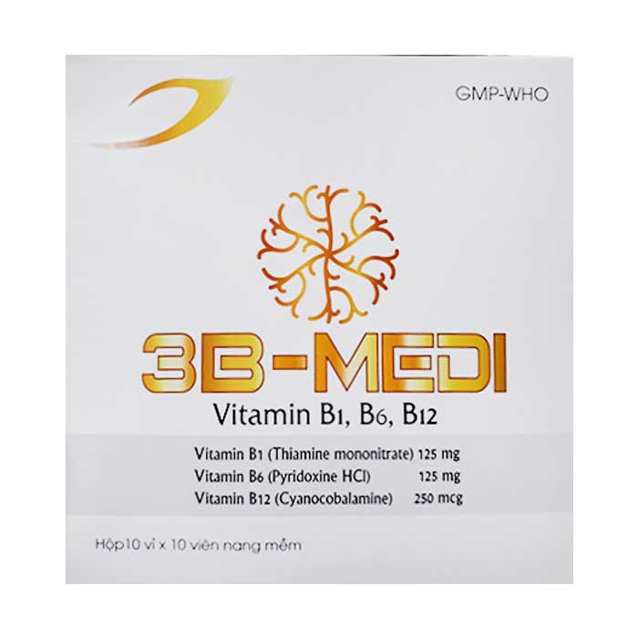 Hình ảnh 3B - MEDI Bổ sung vitamin nhóm B