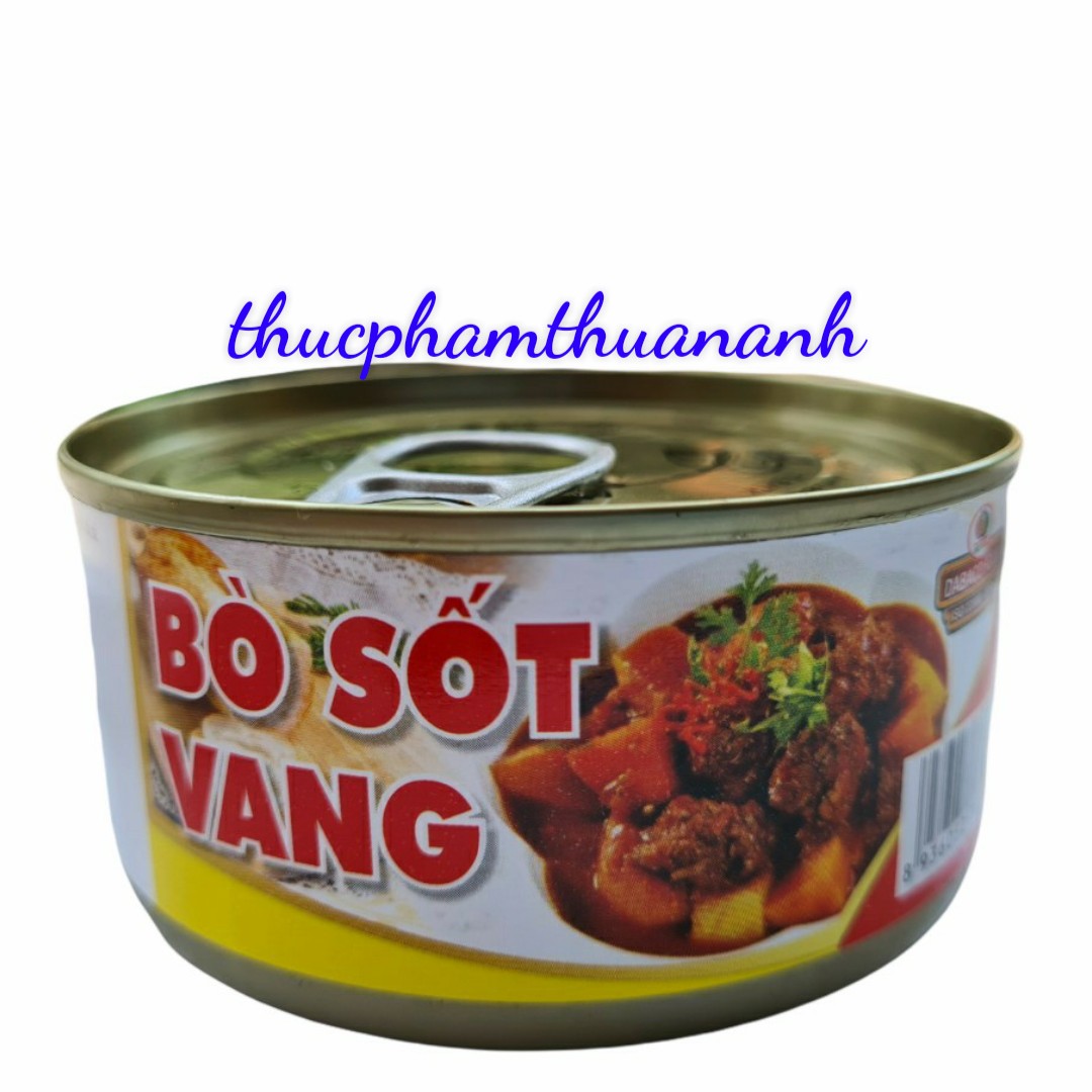 Hình ảnh Thịt hộp bò sốt vang -Hộp 170g tĩnh - Date 2024