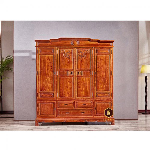 Tủ quần áo cô điển sang trọng Lộc Phát -TA002