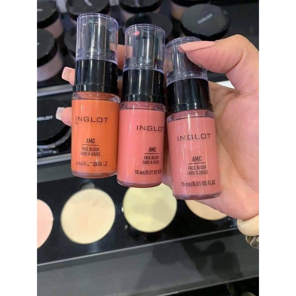PHẤN MÁ HỒNG DẠNG KEM AMC CỦA INGLOT AMC FACE BLUSH LIQUID 15ML CHÍNH HÃNG