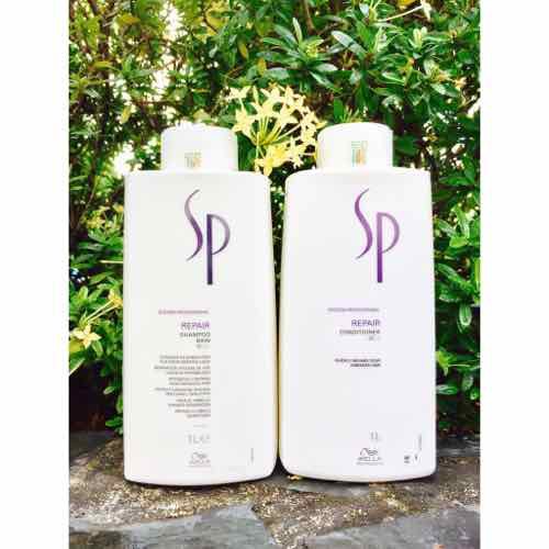 Cặp gội xả Wella SP Repair phục hồi tóc 1000mlx2