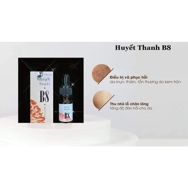 Serum B8 giảm mụn,mờ thâm,se khít lỗ chân lông,căng bóng mịn màng@FREESHIP@Skin 7 days hiệu quả sau 7 ngày sử dụng