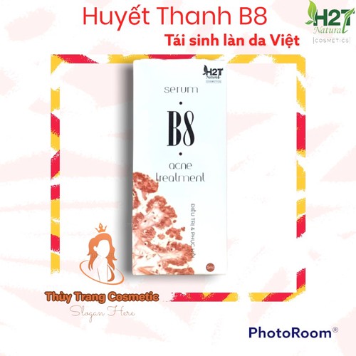 Serum B8 giảm mụn,mờ thâm,se khít lỗ chân lông,căng bóng mịn màng@FREESHIP@Skin 7 days hiệu quả sau 7 ngày sử dụng