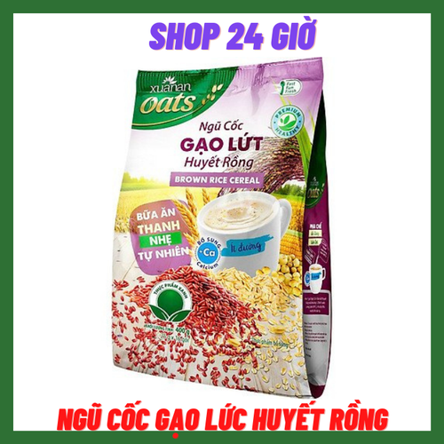 Bột Ngũ Cốc Gạo Lứt Huyết Rồng