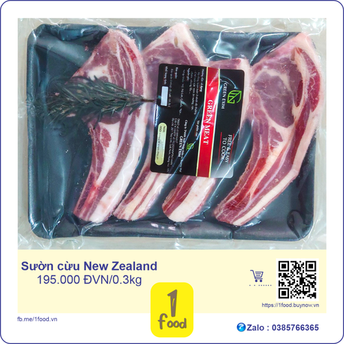 Thịt sườn cừu New Zealand