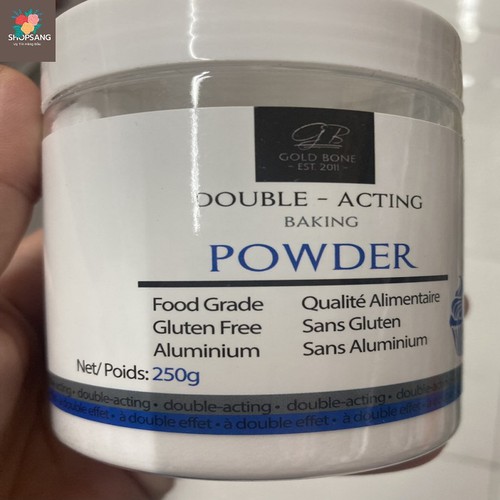 Hộp 250g Bột Làm Xốp Bánh Gold Bone