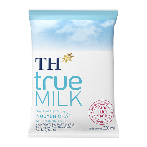 TH TRUE MILK TIỆT TRÙNG KHÔNG ĐƯỜNG ( 220ML / BỊCH ) – ,SKU : BDL-16 >>>🇻🇳 Top1Vietnam 🛒>>> sendo.vn 🇻🇳🇻🇳🇻🇳🛒🛍🛒
