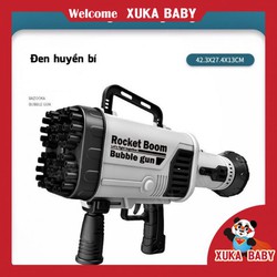 Đồ chơi bong bóng xà phòng, Súng bắn bong bóng 44 nòng, 60 nòng cao cấp nhất dùng pin sạc tặng kèm cáp sạc Đồ chơi bong bóng xà phòng, Súng bắn bong bóng 44 nòng, 60 nòng cao cấp nhất dùng pin sạc tặng kèm cáp sạc