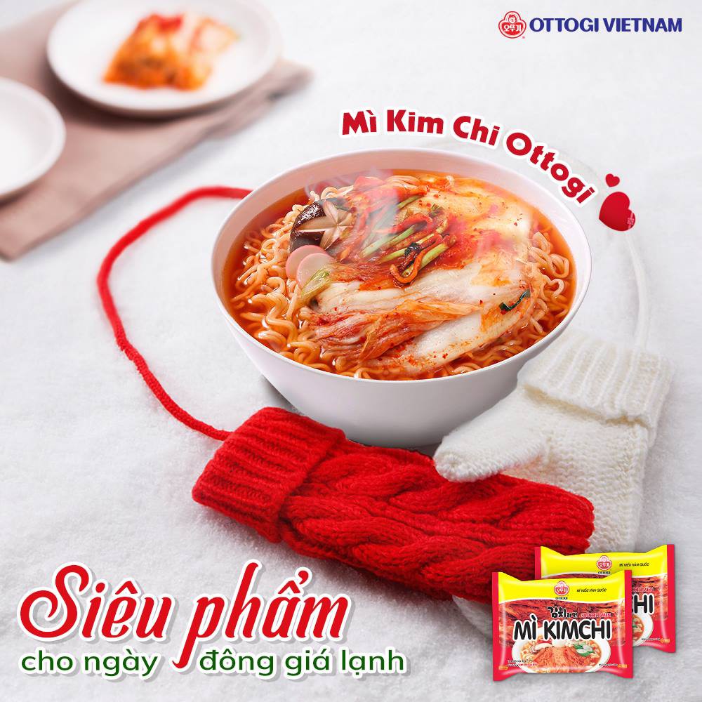 Hình ảnh COMBO 2 LY - Mì Kim Chi / Bò Hầm - Ottogi 62G / 1 Ly - Date 2022