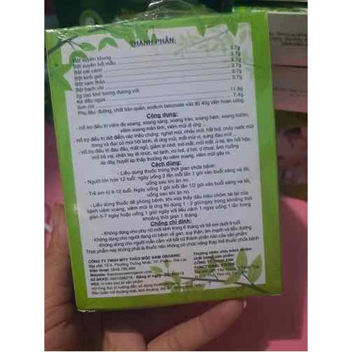 Viêm Xoang Thảo Mộc Nam