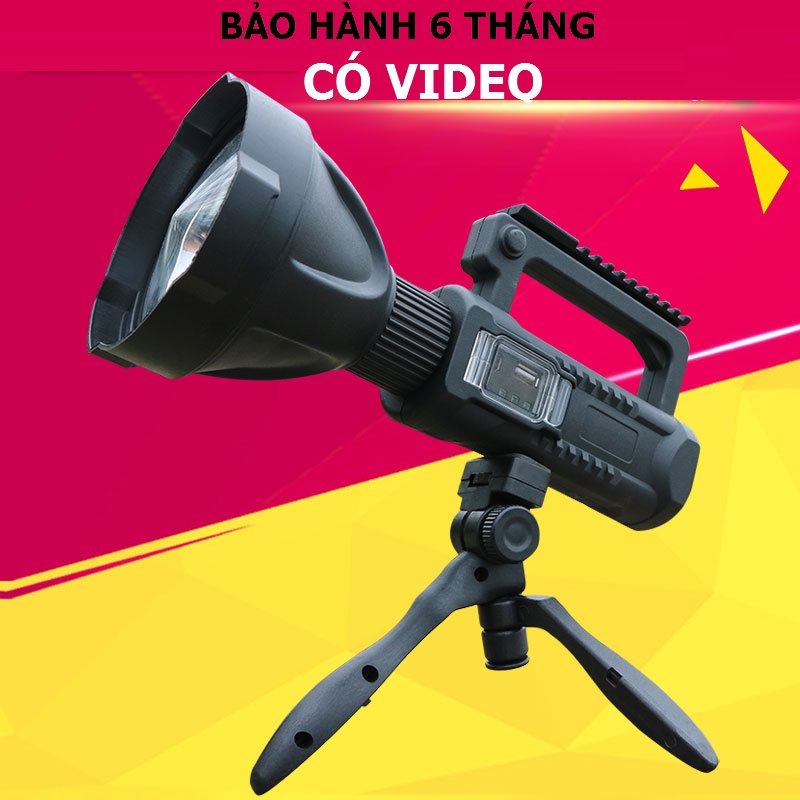 Đèn pin xách tay W590 pha to chiếu cực xa bóng led P50 siêu sáng (mã DP152) - 8460904058 1