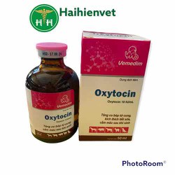 Oxytocin 50ml - kích đẻ cho heo, trâu bò