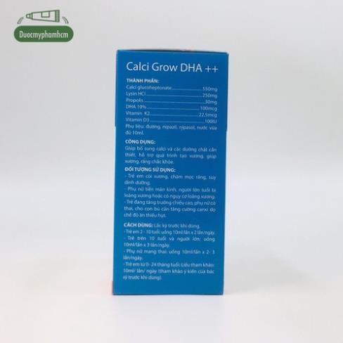 Hình ảnh Calci Grow DHA ++ - Bổ Sung D3 K2 DHA ,Tăng Cường Hấp Thụ Cho Bé