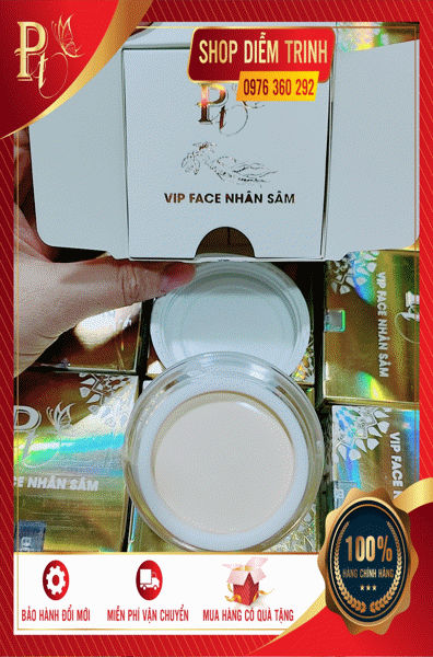 KEM vip face nhân sâm 20g spf45