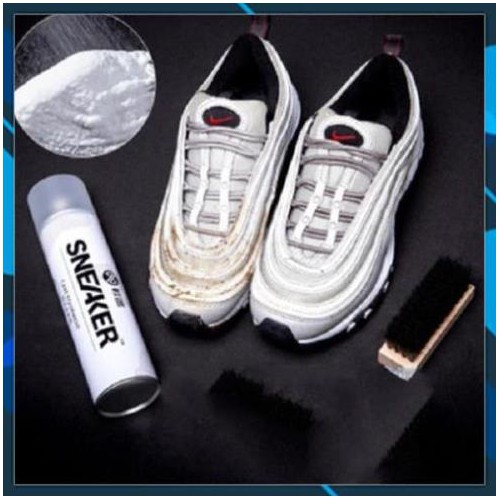 Chai xịt bọt làm sạch giày Snoker - Chai tẩy trắng giày sneaker bằng bọt, thời trang, chất liệu an toàn