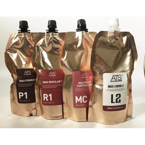 Dung dịch uốn nóng cao cấp MC dành cho tóc nát ATS MAX 500ML
