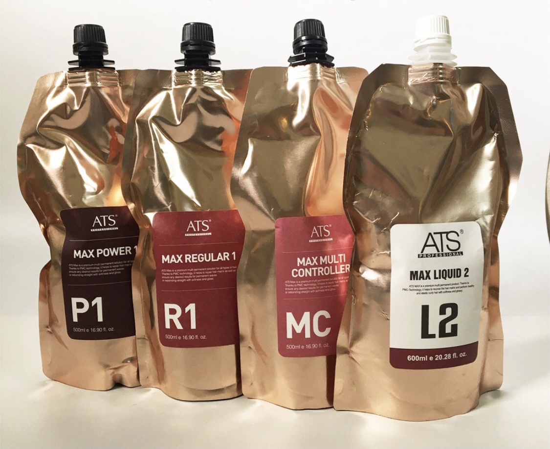 Dung dịch uốn nóng cao cấp MC dành cho tóc nát ATS MAX 500ML