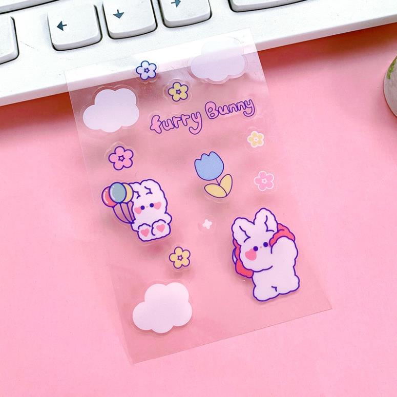 Hình ảnh Sticker Nhãn dán họa tiết đáng yêu dùng trang trí nhật ký