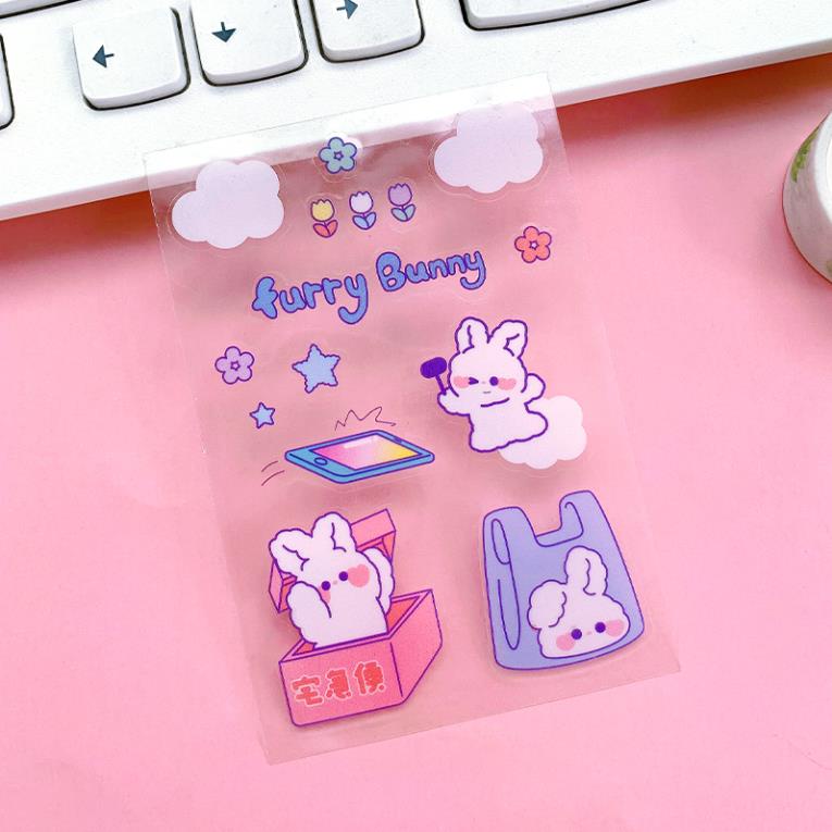 Hình ảnh Sticker Nhãn dán họa tiết đáng yêu dùng trang trí nhật ký