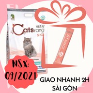 Thức ăn hạt cho mèo CATSRANG 5kg Hàn Quốc Mua Hạt tặng Súp thưởng date xa 09 2021 thumbnail