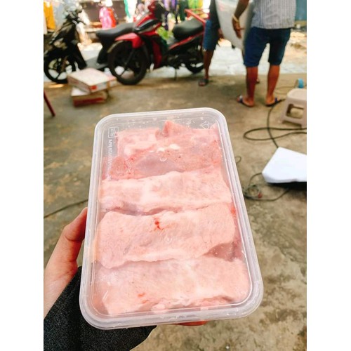 nầm sữa heo cắt lát