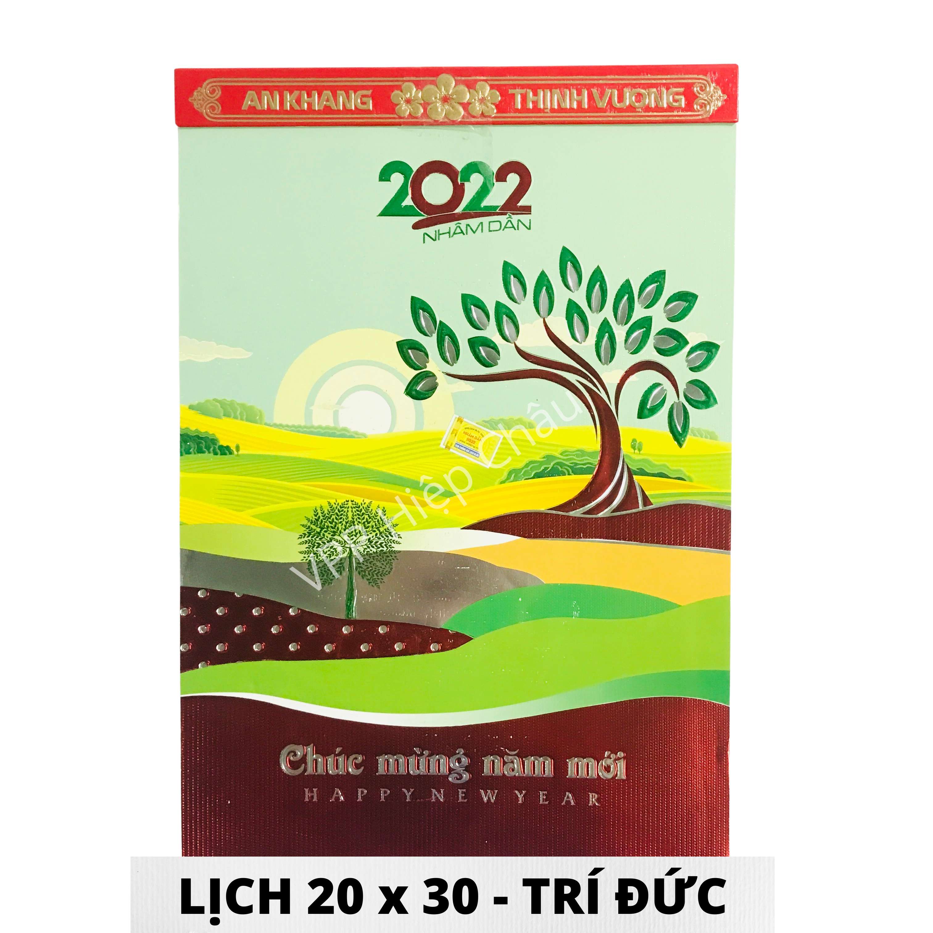 LỊCH BLOC SIÊU ĐẠI 2 20x30/28 NĂM 2022