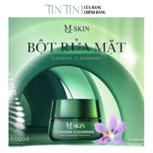 Bột Rửa Mặt Nhân Sâm MQ Skin