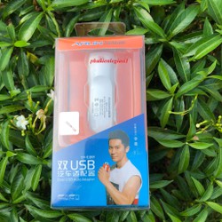 Sạc xe hơi Arun 2 cổng USB mã C201
